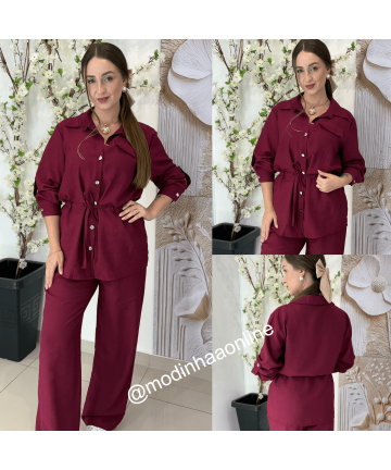 Conjunto Alice Marsala